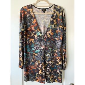 SOLD - Escada for Neiman Marcus Colorful Cardigan